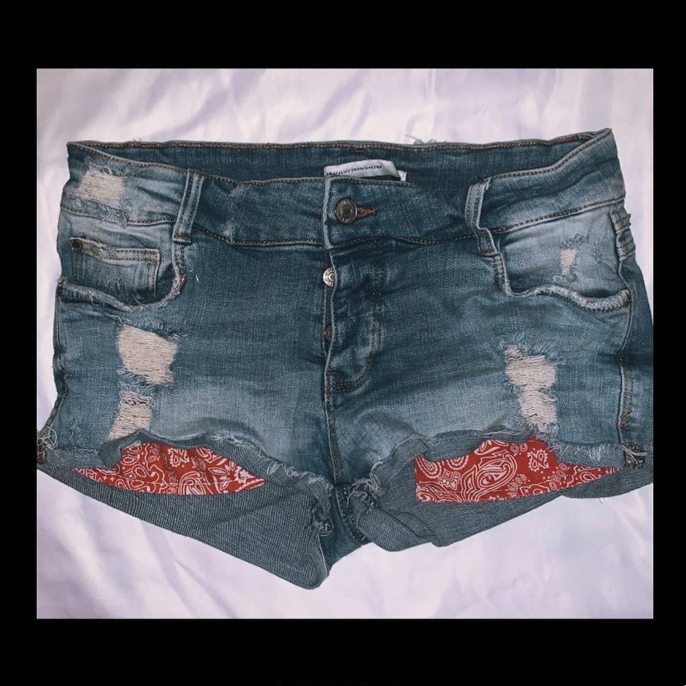 DENIM SHORT